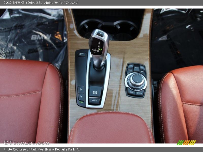 Alpine White / Chestnut 2012 BMW X3 xDrive 28i