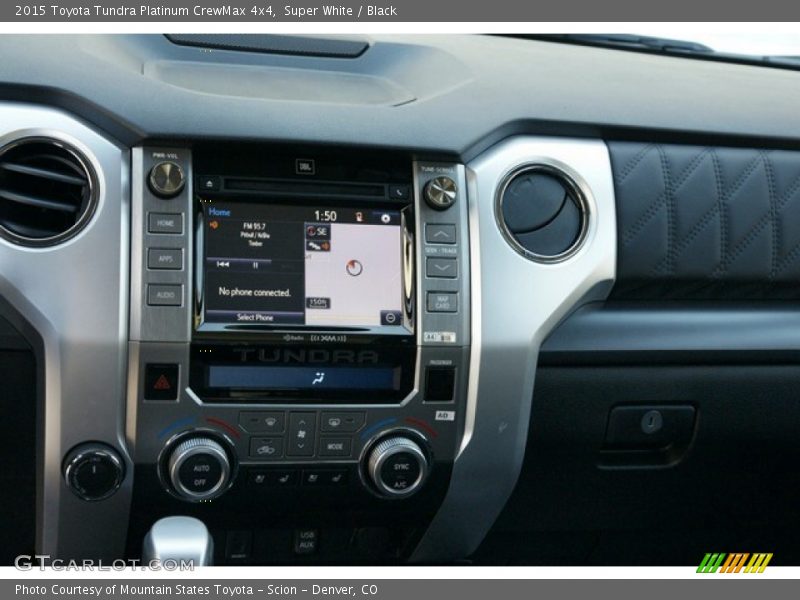Super White / Black 2015 Toyota Tundra Platinum CrewMax 4x4