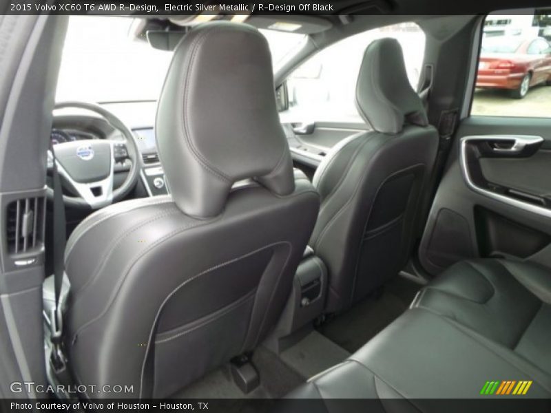 Electric Silver Metallic / R-Design Off Black 2015 Volvo XC60 T6 AWD R-Design