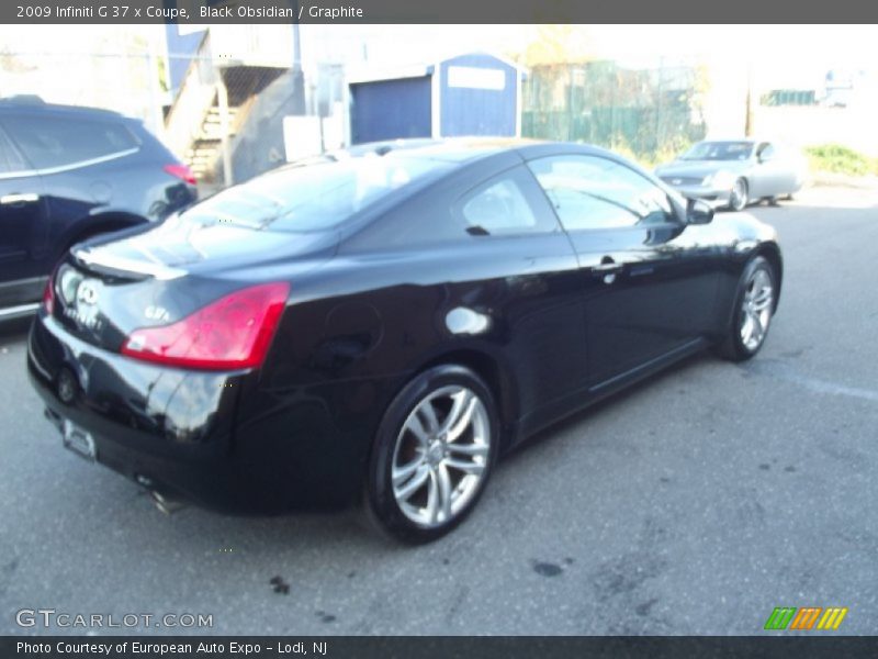Black Obsidian / Graphite 2009 Infiniti G 37 x Coupe