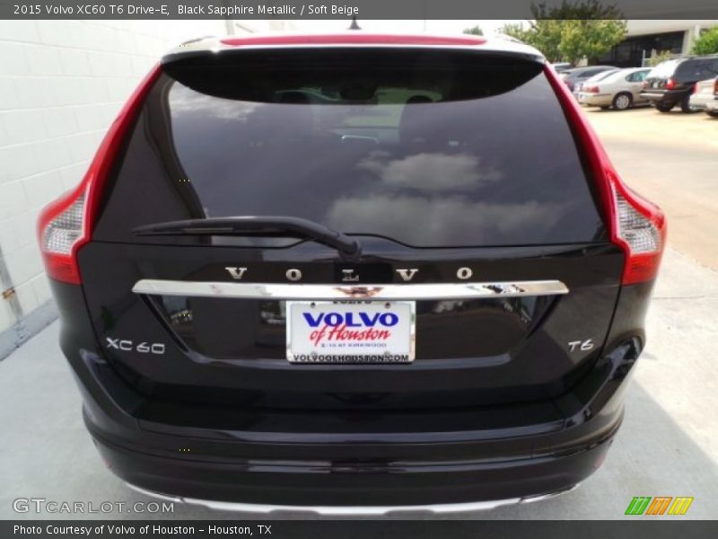 Black Sapphire Metallic / Soft Beige 2015 Volvo XC60 T6 Drive-E
