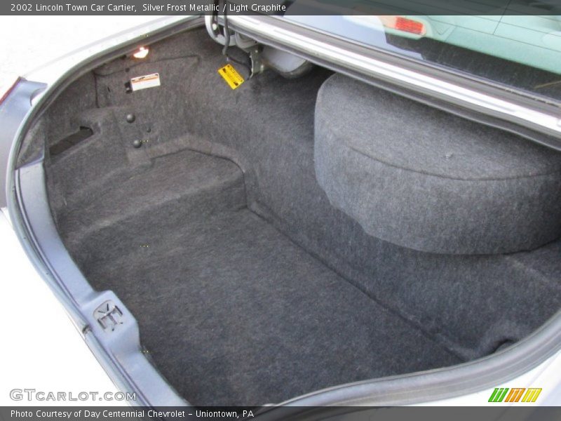 Silver Frost Metallic / Light Graphite 2002 Lincoln Town Car Cartier