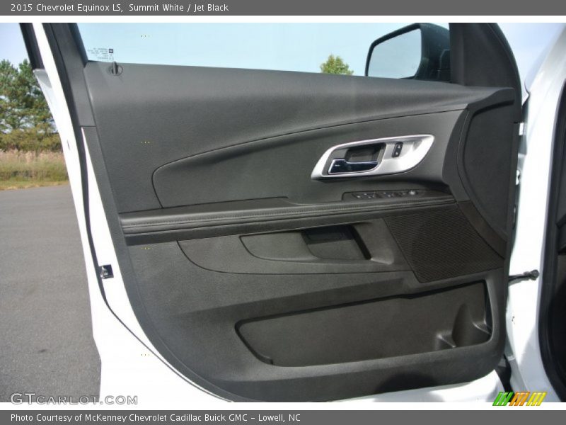 Summit White / Jet Black 2015 Chevrolet Equinox LS