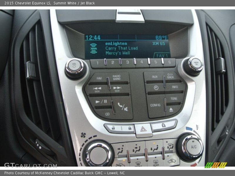 Summit White / Jet Black 2015 Chevrolet Equinox LS