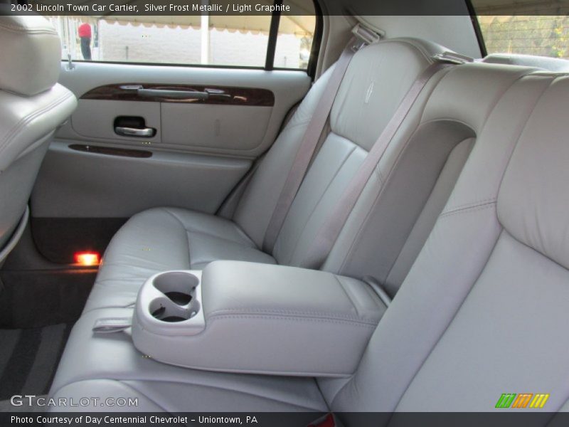 Silver Frost Metallic / Light Graphite 2002 Lincoln Town Car Cartier