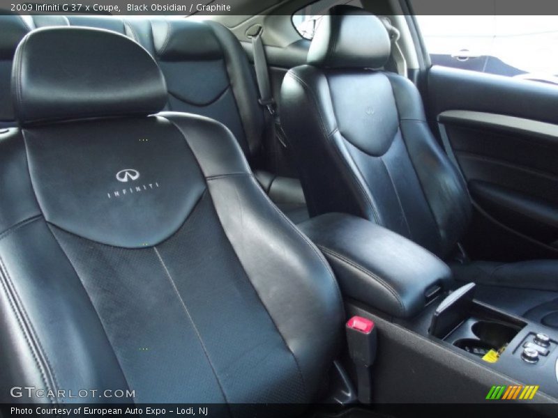 Black Obsidian / Graphite 2009 Infiniti G 37 x Coupe