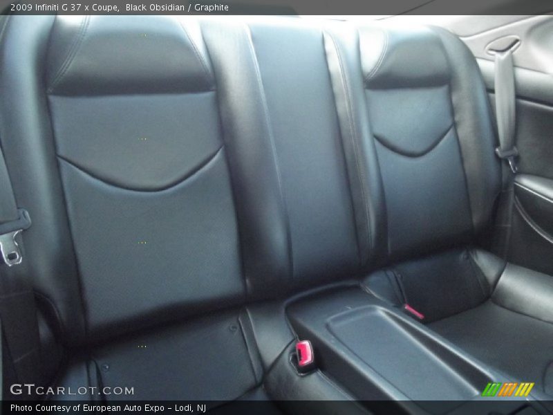 Black Obsidian / Graphite 2009 Infiniti G 37 x Coupe
