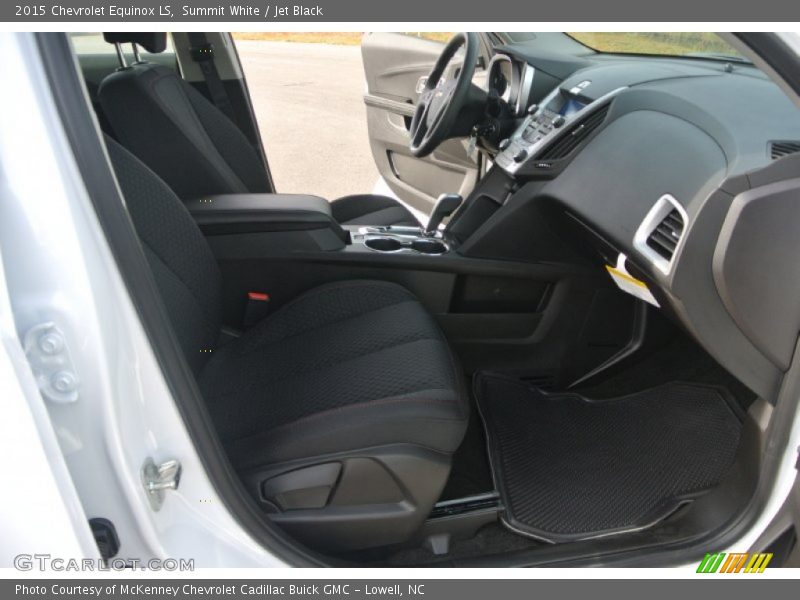 Summit White / Jet Black 2015 Chevrolet Equinox LS