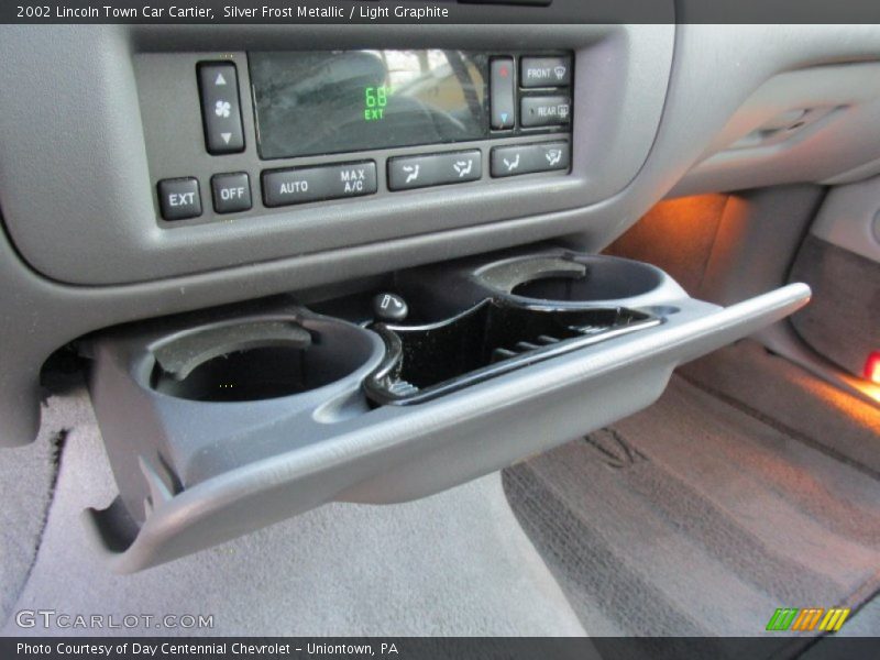 Silver Frost Metallic / Light Graphite 2002 Lincoln Town Car Cartier