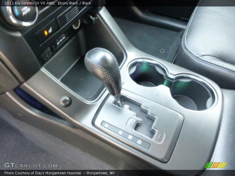 Ebony Black / Black 2011 Kia Sorento SX V6 AWD