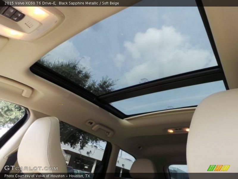 Black Sapphire Metallic / Soft Beige 2015 Volvo XC60 T6 Drive-E