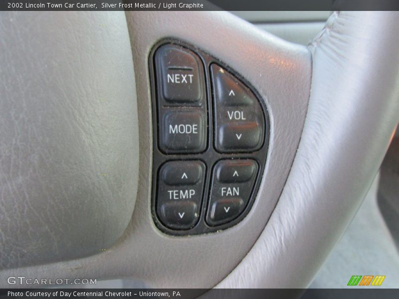 Silver Frost Metallic / Light Graphite 2002 Lincoln Town Car Cartier