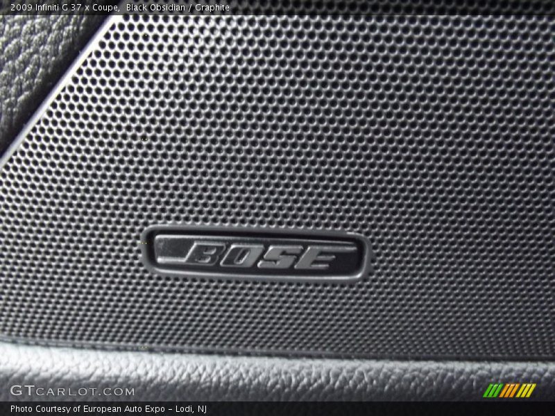 Black Obsidian / Graphite 2009 Infiniti G 37 x Coupe