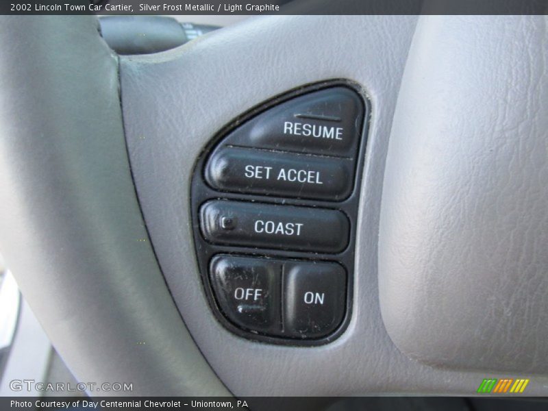 Silver Frost Metallic / Light Graphite 2002 Lincoln Town Car Cartier