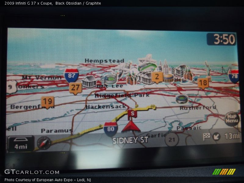 Black Obsidian / Graphite 2009 Infiniti G 37 x Coupe