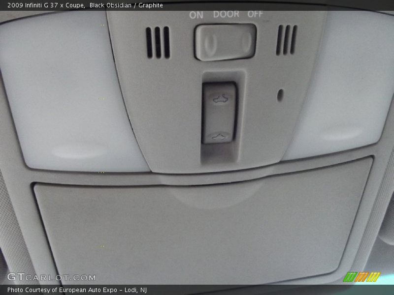 Black Obsidian / Graphite 2009 Infiniti G 37 x Coupe