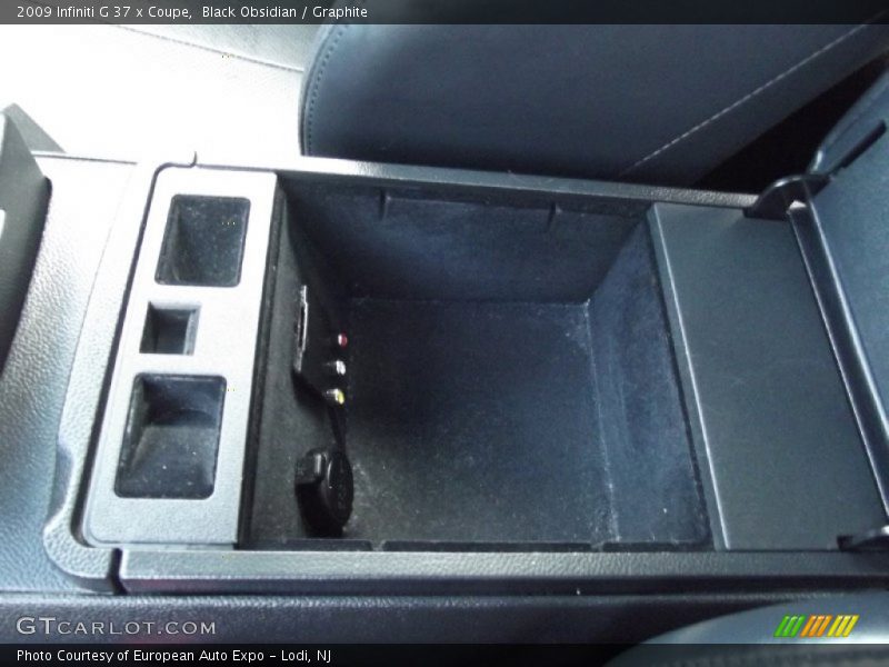 Black Obsidian / Graphite 2009 Infiniti G 37 x Coupe