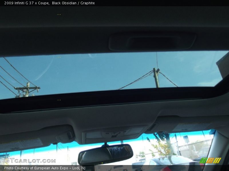 Black Obsidian / Graphite 2009 Infiniti G 37 x Coupe