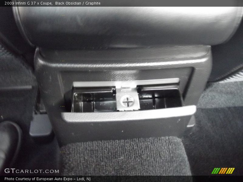 Black Obsidian / Graphite 2009 Infiniti G 37 x Coupe