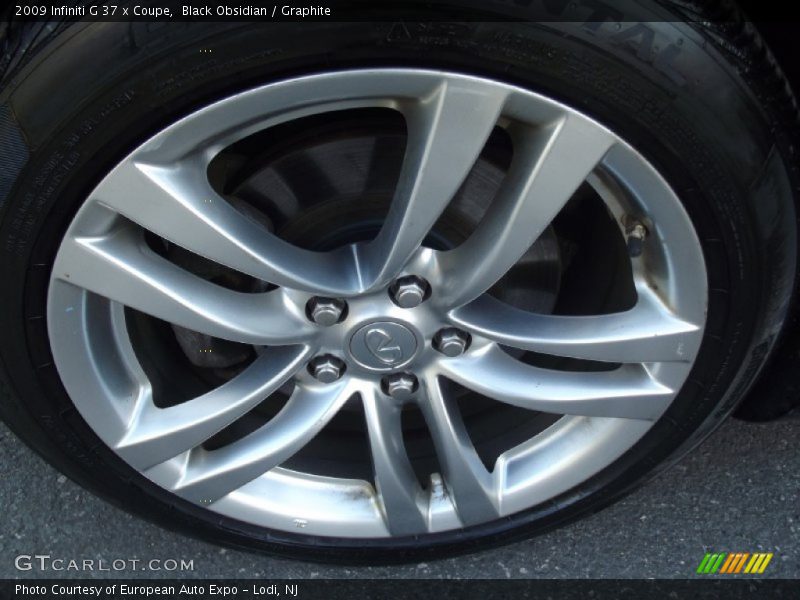 Black Obsidian / Graphite 2009 Infiniti G 37 x Coupe