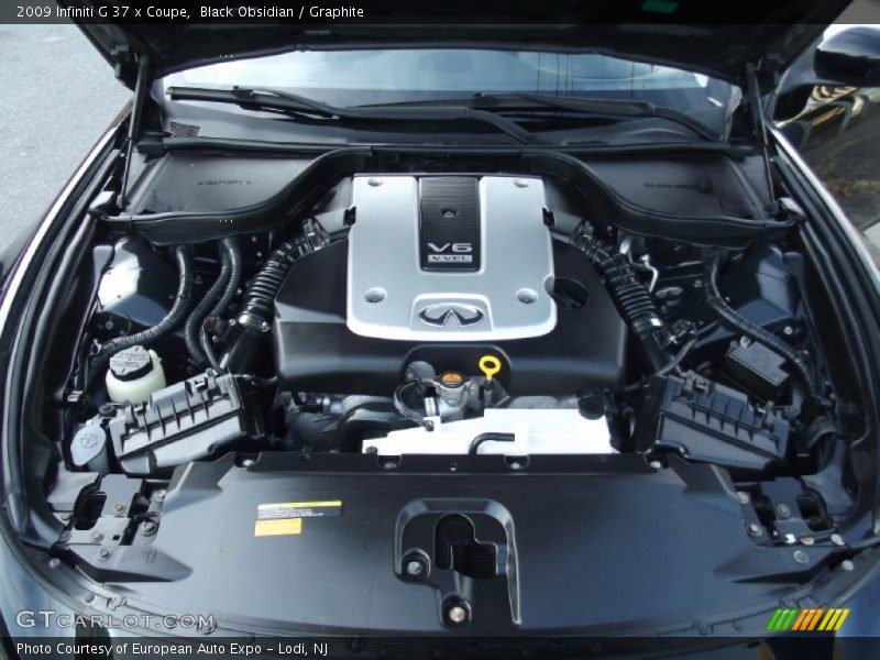 Black Obsidian / Graphite 2009 Infiniti G 37 x Coupe