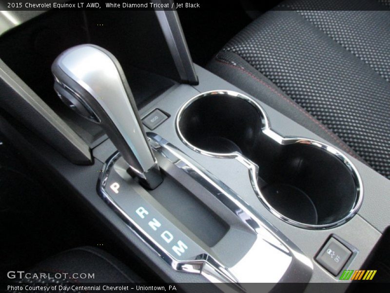 White Diamond Tricoat / Jet Black 2015 Chevrolet Equinox LT AWD