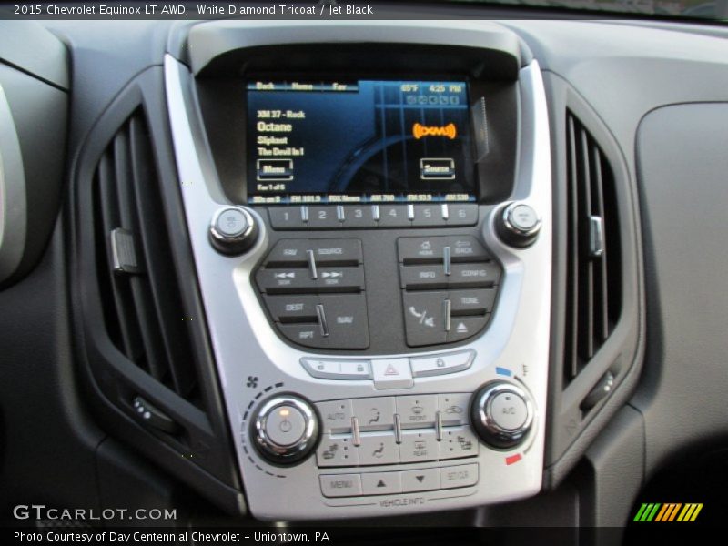 White Diamond Tricoat / Jet Black 2015 Chevrolet Equinox LT AWD