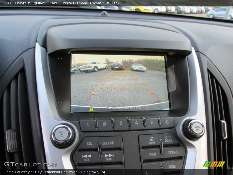 White Diamond Tricoat / Jet Black 2015 Chevrolet Equinox LT AWD