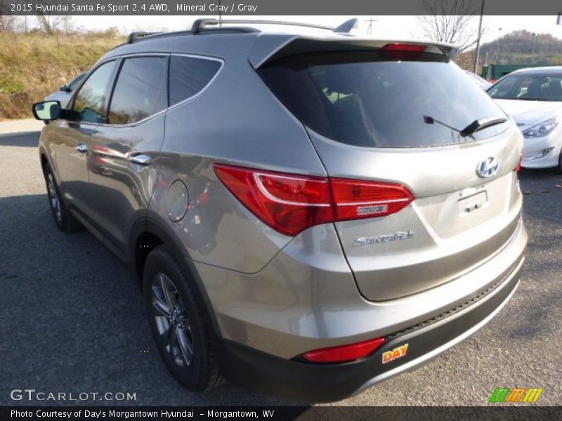 Mineral Gray / Gray 2015 Hyundai Santa Fe Sport 2.4 AWD