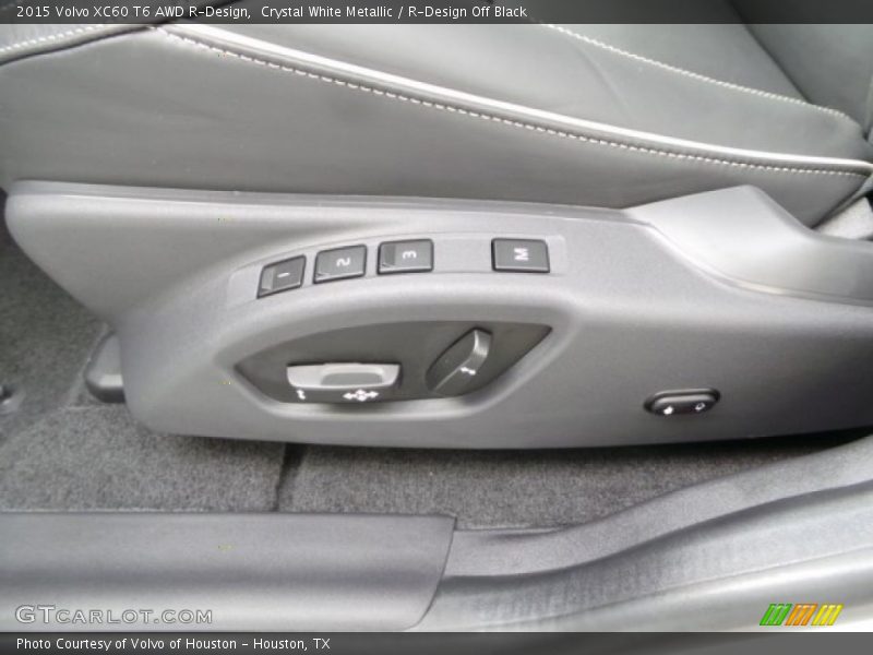 Crystal White Metallic / R-Design Off Black 2015 Volvo XC60 T6 AWD R-Design