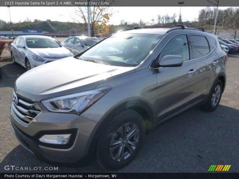 Mineral Gray / Gray 2015 Hyundai Santa Fe Sport 2.4 AWD