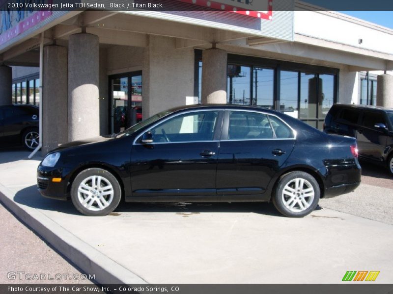 Black / Titan Black 2010 Volkswagen Jetta TDI Sedan