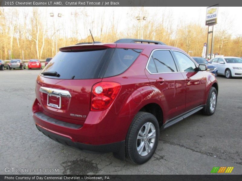 Crystal Red Tintcoat / Jet Black 2015 Chevrolet Equinox LT AWD