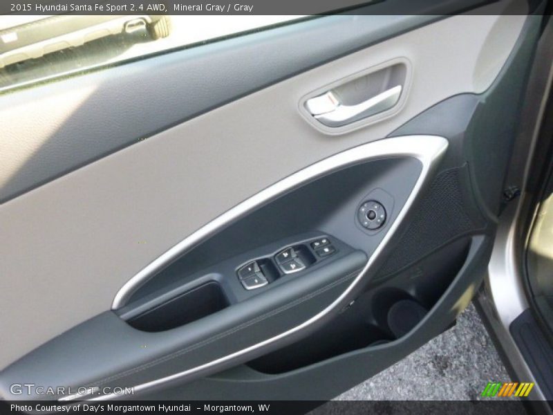 Mineral Gray / Gray 2015 Hyundai Santa Fe Sport 2.4 AWD