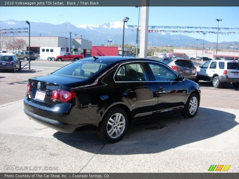 Black / Titan Black 2010 Volkswagen Jetta TDI Sedan