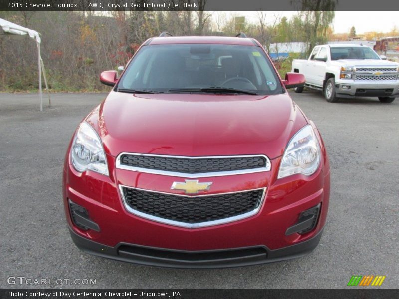 Crystal Red Tintcoat / Jet Black 2015 Chevrolet Equinox LT AWD