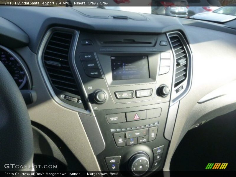 Mineral Gray / Gray 2015 Hyundai Santa Fe Sport 2.4 AWD