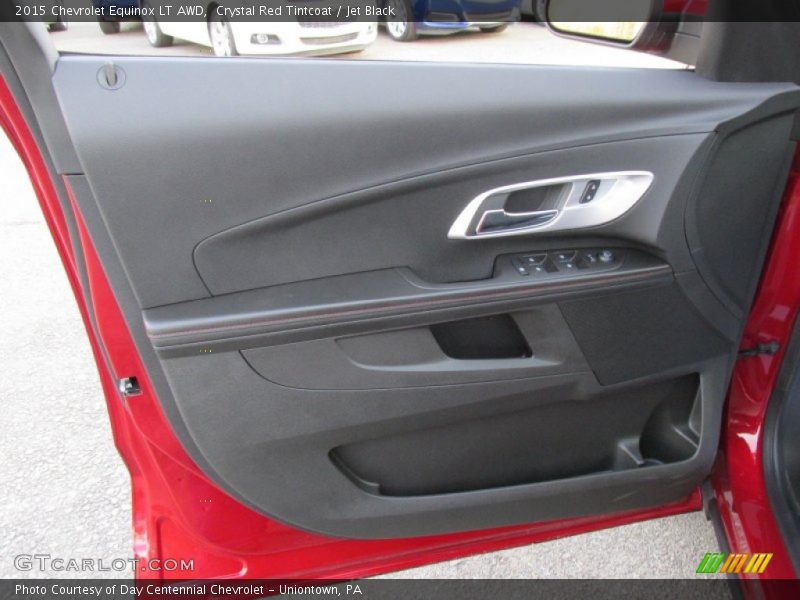 Crystal Red Tintcoat / Jet Black 2015 Chevrolet Equinox LT AWD