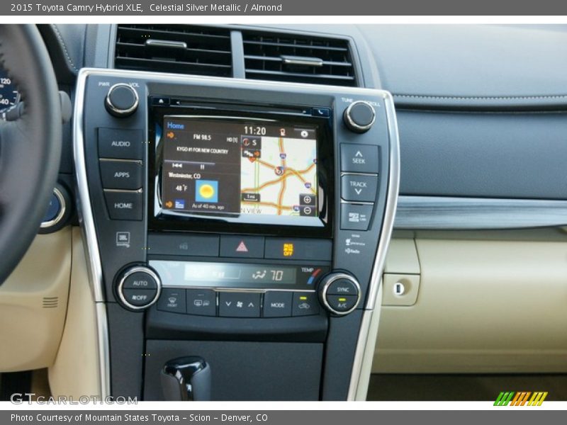 Controls of 2015 Camry Hybrid XLE