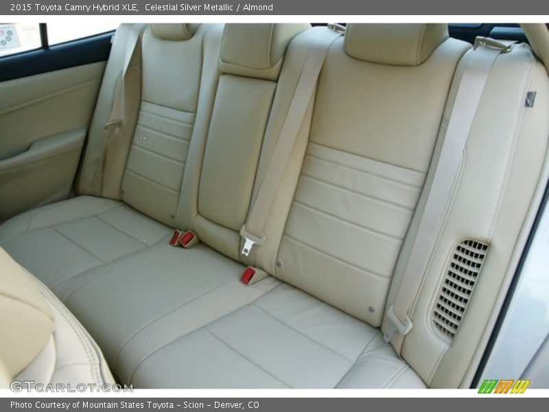 Celestial Silver Metallic / Almond 2015 Toyota Camry Hybrid XLE