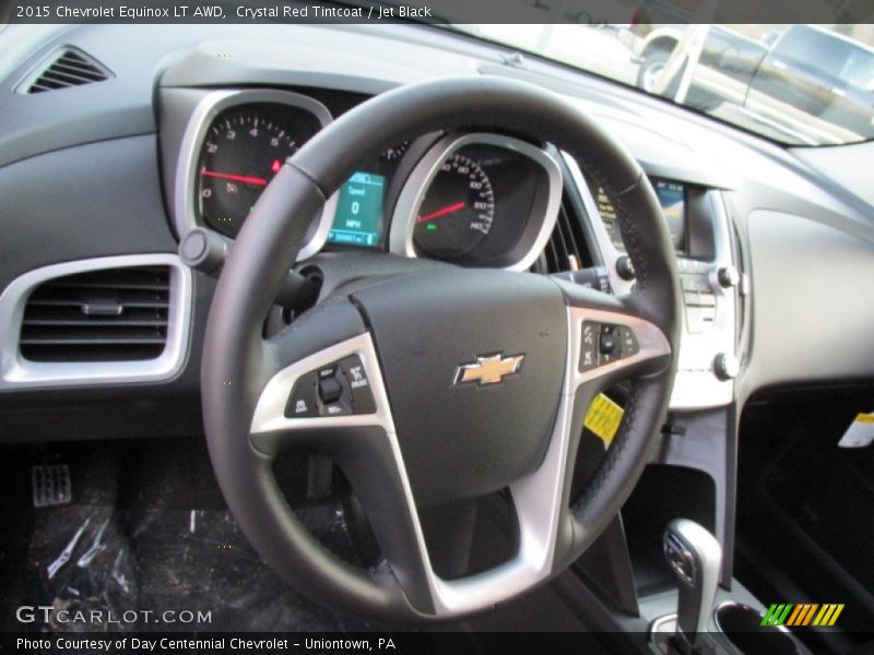 Crystal Red Tintcoat / Jet Black 2015 Chevrolet Equinox LT AWD