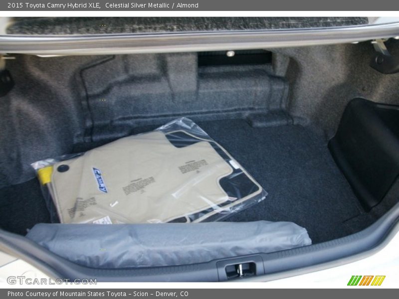 Celestial Silver Metallic / Almond 2015 Toyota Camry Hybrid XLE