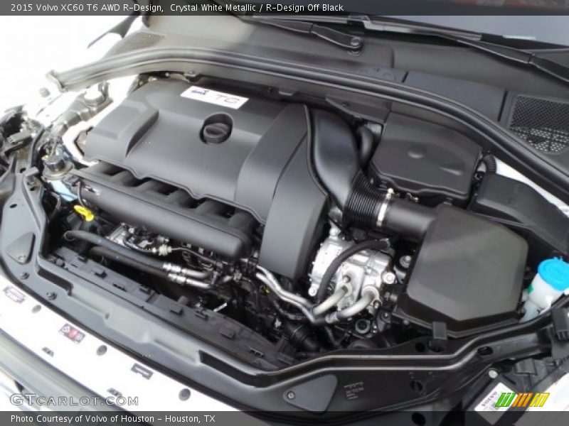 Crystal White Metallic / R-Design Off Black 2015 Volvo XC60 T6 AWD R-Design