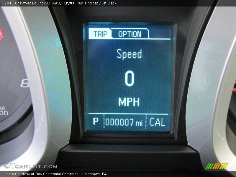 Crystal Red Tintcoat / Jet Black 2015 Chevrolet Equinox LT AWD