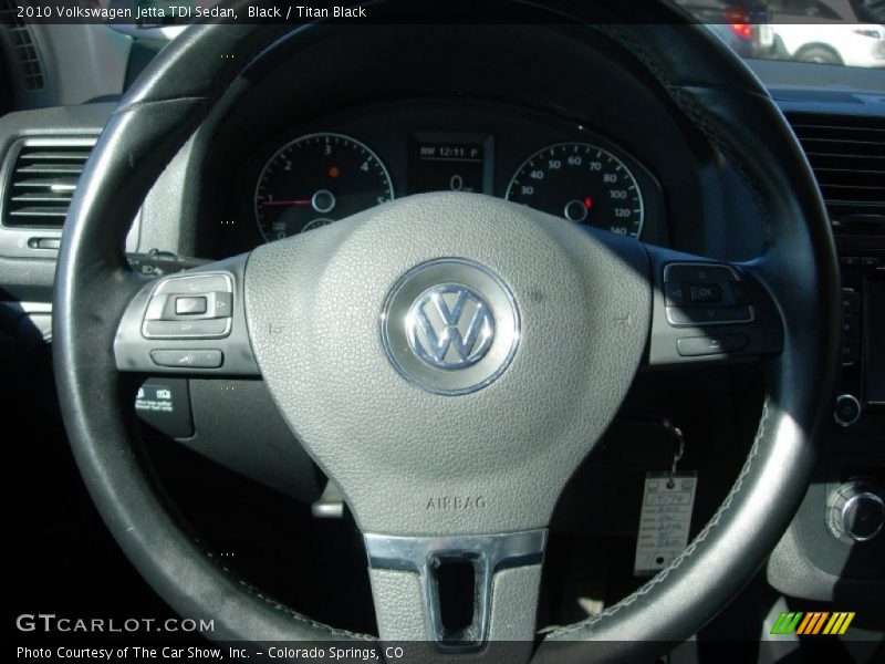 Black / Titan Black 2010 Volkswagen Jetta TDI Sedan