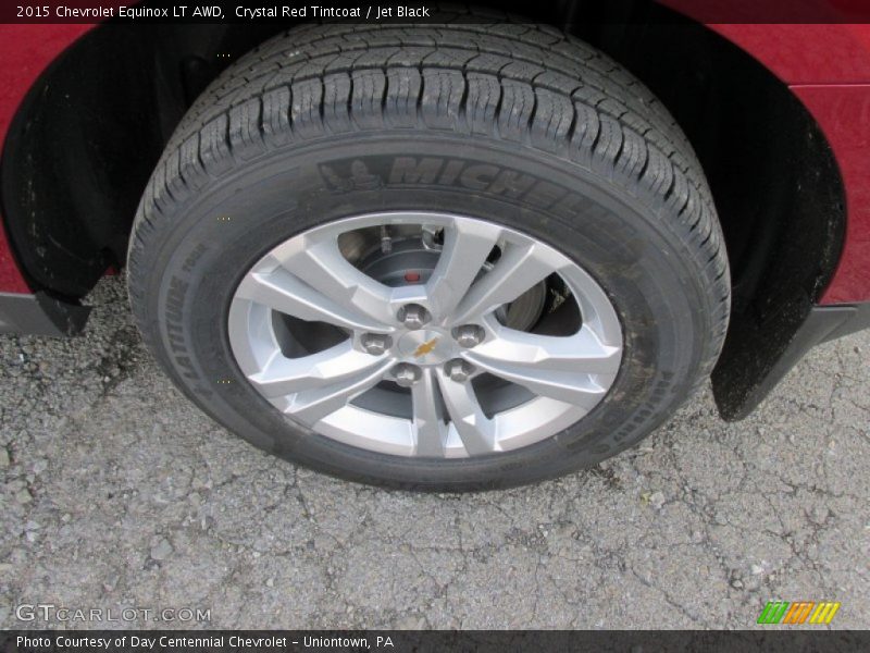 Crystal Red Tintcoat / Jet Black 2015 Chevrolet Equinox LT AWD