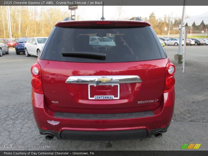 Crystal Red Tintcoat / Jet Black 2015 Chevrolet Equinox LT AWD