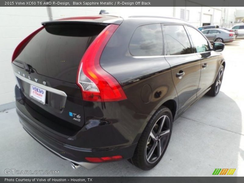 Black Sapphire Metallic / R-Design Off Black 2015 Volvo XC60 T6 AWD R-Design