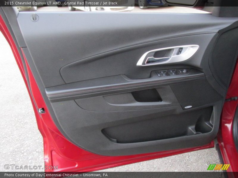 Crystal Red Tintcoat / Jet Black 2015 Chevrolet Equinox LT AWD