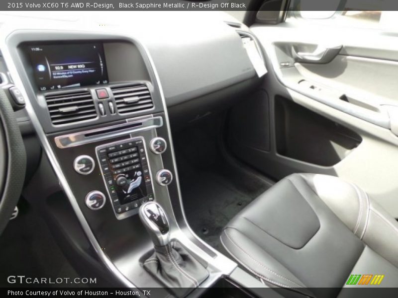 Black Sapphire Metallic / R-Design Off Black 2015 Volvo XC60 T6 AWD R-Design